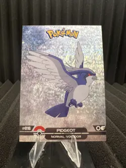 Pidgeot #18 - Cracked Ice Holo - Crystal Dark Black 2025 - Pokemon Card - Image 1