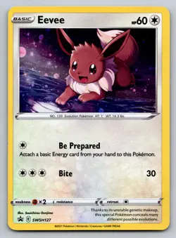 Eevee Holo Promo SWSH: Sword & Shield Promo Cards SWSH127 NM - Image 1