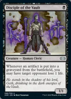 Disciple of the Vault - Light Play MTG Double Masters - Image 1
