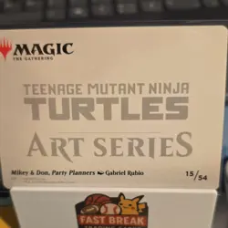Magic: The Gathering Mikey & Don, Party Planners Art Series TMNT 15/54 - Image 2