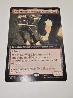 War Machine, Avenging Arsenal (Extended Art) Commander: Marvel Super Heroes... - Image 1