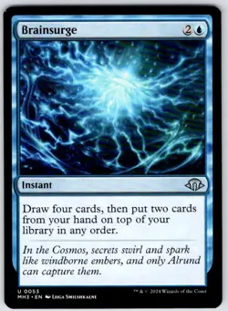 Brainsurge 53 Uncommon Modern Horizons 3 MTG Near Mint - Image 1