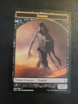 Temmet, Vizier of Naktamun Token Amonkhet Zombie Human Cleric (012/025) AKH LP - Image 2