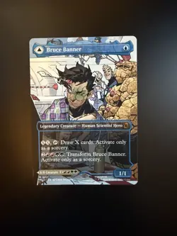 MTG Marvel Super Heroes Bruce Banner Borderless 0331 Non-Foil - Image 1