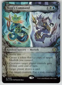 Sygg's Command (Showcase) Foil R Lorwyn Eclipsed 342 NM - Image 1