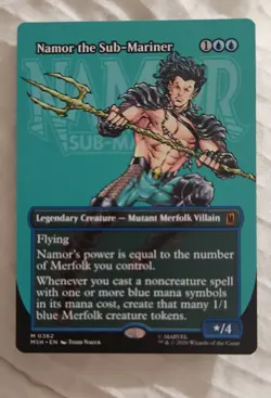Namor the Sub-Mariner (Borderless) (0362) Marvel Super Heroes Regular - Image 1