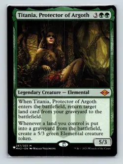 MTG Titania, Protector of Argoth M The List Reprints 287/303 NM - Image 1