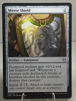 Mirror Shield 234 Uncommon Theros Beyond Death Lightly Played - Image 1