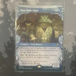 Wizards of the Coast Dour Port-Mage Bloomburrow Rare Regular ENG 0303 - Image 1