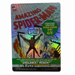 Amazing Spider‑Man Peter Parker Borderless Foil #232 MTG SPM EN NM - Image 1