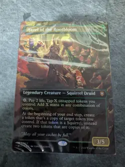 MTG Magic the Gathering Bloomburrow Commander Deck Squirreled Away DECK ONLY - Image 1