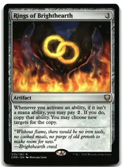 Rings of Brighthearth 335 Magic_the_gathering Commander Legends - Image 1