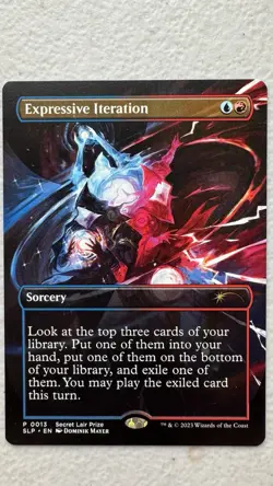 MTG Magic the Gathering Expressive Iteration (13/19) Secret Lair Showdown NM - Image 1