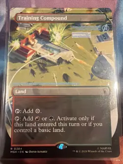 Training Compound (Borderless) Marvel Super Heroes Regular - Image 1