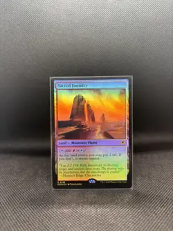 Sacred Foundry Edge of Eternities Foil Rare NM Magic The Gathering - Image 1