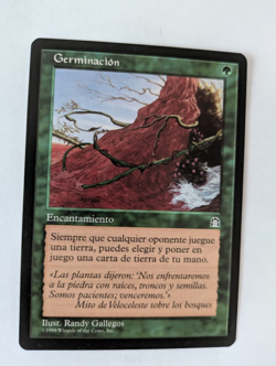 Spanish Burgeoning Stronghold MTG NM Free shipping with tracking - Image 1