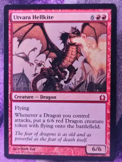 Utvara Hellkite 110 Mythic Return to Ravnica Magic: The Gathering MP - Image 1