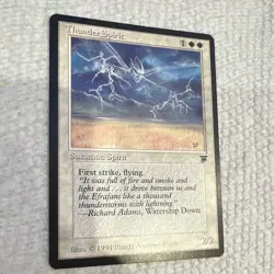 Wizards of the Coast Magic: The Gathering Thunder Spirit 1994 English 2/2 - Image 3