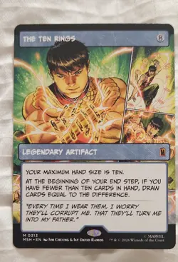 The Ten Rings (Borderless) Marvel Super Heroes Regular - Image 1