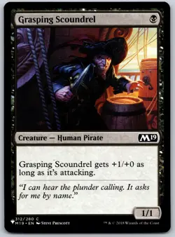 Grasping Scoundrel C Core Set 2019 312 NM - Image 1