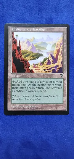 Magic The Gathering - Visions - Undiscovered Paradise - Image 1
