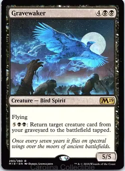 Gravewaker - - Near Mint - Core Set 2019 293 Magic: The Gathering - Image 1