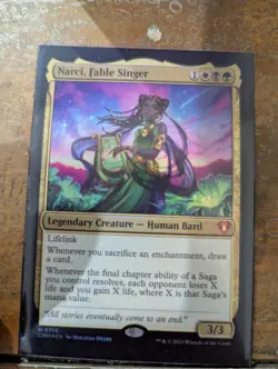 Narci, Fable Singer Commander Masters Foil - Image 1