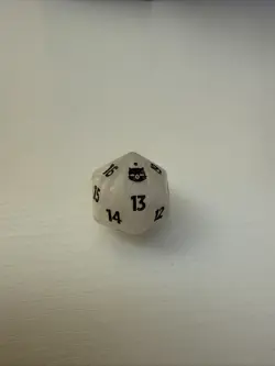 Magic The Gathering X Final Fantasy White Bundle Spindown D20 Die Dice - Image 1