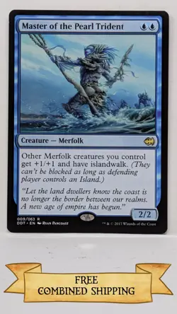 Master of the Pearl Trident Duel Decks: Merfolk vs. Goblins Regular - Image 1