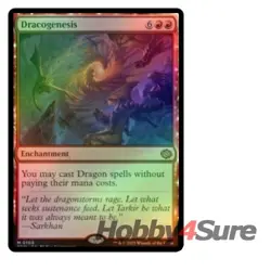 Foil Dracogenesis M/NM Magic: The Gathering MTG Tarkir: Dragonstorm - Image 1