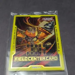Konami Yu-Gi-Oh! TCG Extra Monster Zone Field Center Card Foil Sealed - Image 2