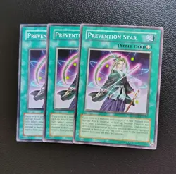 Yu-Gi-Oh - Prevention Star 3X - Full Playset - Image 1