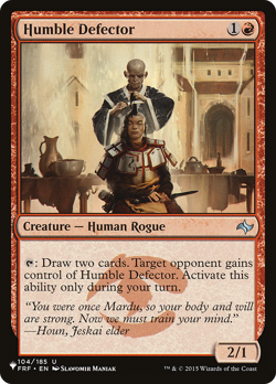 Humble Defector (REGULAR) x1 - MTG The List PLST #FRF-104 - Image 1