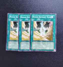 Yu-Gi-Oh - Release Restrant Wave 3X - Full Playset - Image 1