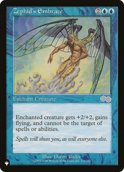 Zephid's Embrace (REGULAR) x1 - MTG The List PLST #USG-114 - Image 1