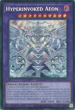 Hyperinvoked Aeon - CORI-EN033 - Secret Rare YuGiOh - Image 1