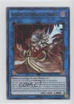 Aleister the Invoker of Madness 1st Ed. YuGiOh Genesis Impact #GEIM-EN053 - Image 1