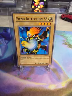 Fiend Reflection #2 - MISPRINT LOB-021 - LP - YuGiOh - Light Played - Unlimited - Image 1