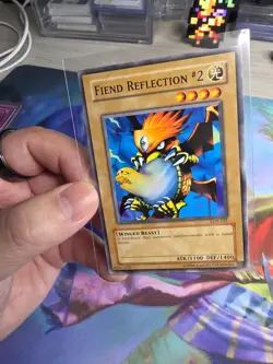 Fiend Reflection #2 - MISPRINT LOB-021 - LP - YuGiOh - Light Played - Unlimited - Image 3