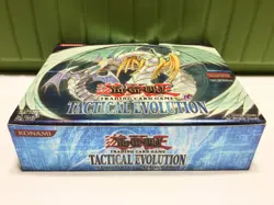 Yu-Gi-Oh 1st EDITION Tactical Evolution *EMPTY* HOBBY BOOSTER BOX - Image 2