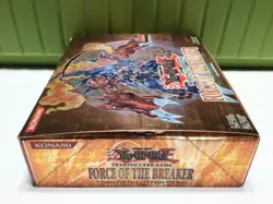 Yu-Gi-Oh 1st EDITION FORCE OF THE BREAKER *EMPTY* HOBBY BOOSTER BOX - Image 5