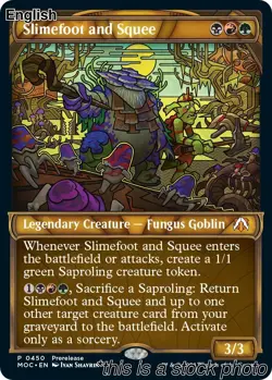 Slimefoot and Squee (Showcase) [PRE - 450] - Image 1
