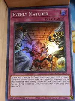 Evenly Matched SDBT-EN038 Structure Deck: Beware of Traptrix 1st Edition - Image 1