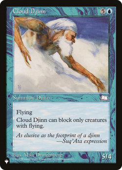 Cloud Djinn (REGULAR) x1 - MTG The List PLST #WTH-36 - Image 1