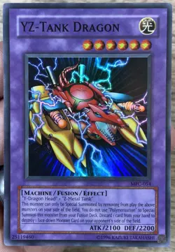 Yu-Gi-Oh! TCG YZ-Tank Dragon Magicians Force MFC-054 Unlimited Super Rare - Image 1