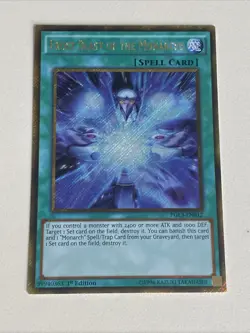 Yugioh - Frost Blast of the Monarchs x 3 - 1st Gold Secret Rare NM - Free Holo A - Image 3