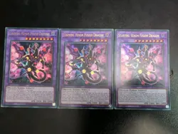 Starving Venom Fusion Dragon LEDD-ENC25 Legendary Dragon Decks (2020 Unlimit) X3 - Image 1