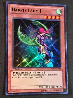 Harpie Lady 1 LCJW-EN090 Legendary Collection 4: Joey's World Common LP Yu-Gi-Oh - Image 1