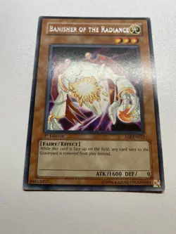 Yu-Gi-Oh! BANISHER OF THE RADIANCE Rare 1st Edition EOJ-EN022 HP - Image 1