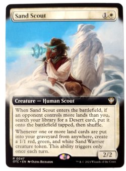 Sand Scout (Extended Art) - Commander: Outlaws of Thunder Junction - EN - R 0047 - Image 1
